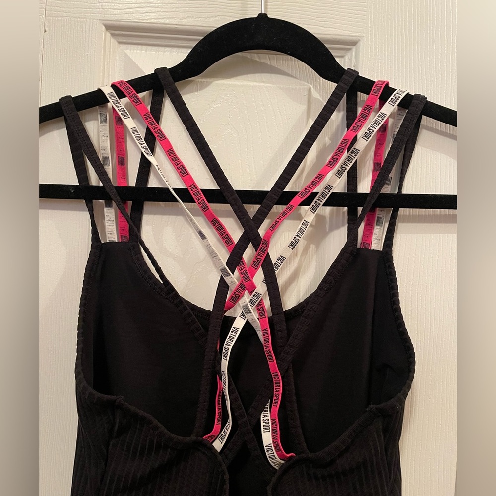 Victoria Secrets SPORTS swim collection. Discontinued piece.